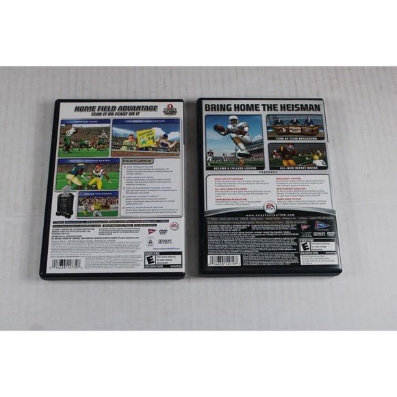 2 Games: NCAA Football 05 and 06 (Sony PlayStation 2, PS2) Authentic, complete - Picture 4 of 12